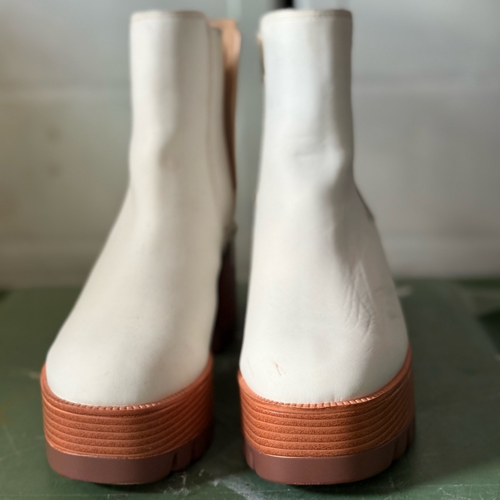 White boots